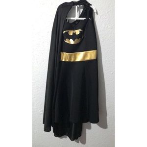 Batman dress & cape Halloween costume